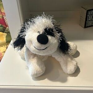 COPY - Webkinz Black & White Cheeky Dog Plush